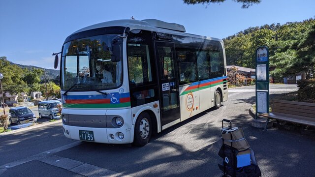 2021年秋ソロ徒歩キャンプ＠マキノ高原キャンプ場／近江バス