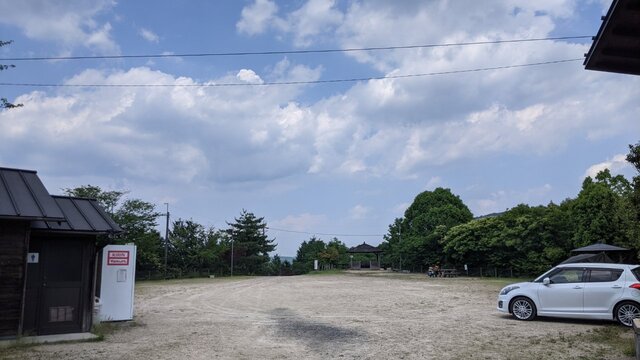 2022年梅雨直前ソロ徒歩キャンプ＠末山・くつわ池自然公園キャンプ場／みどりの広場