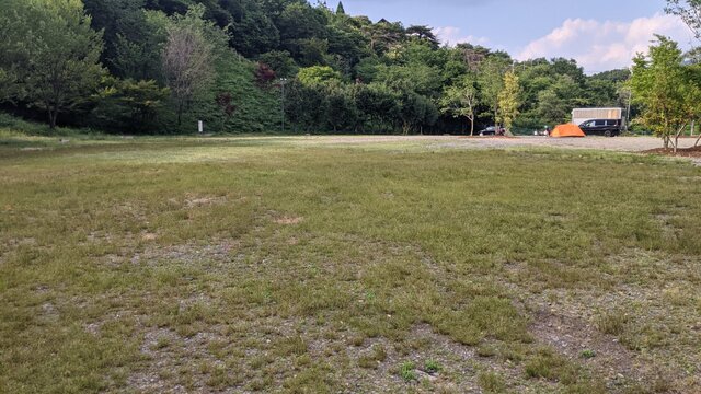 2022年梅雨直前ソロ徒歩キャンプ＠末山・くつわ池自然公園キャンプ場／平日のオートキャンプ場