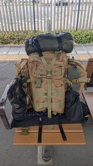 【京都府】笠置キャンプ場/2023年お花見バックパックキャンプ