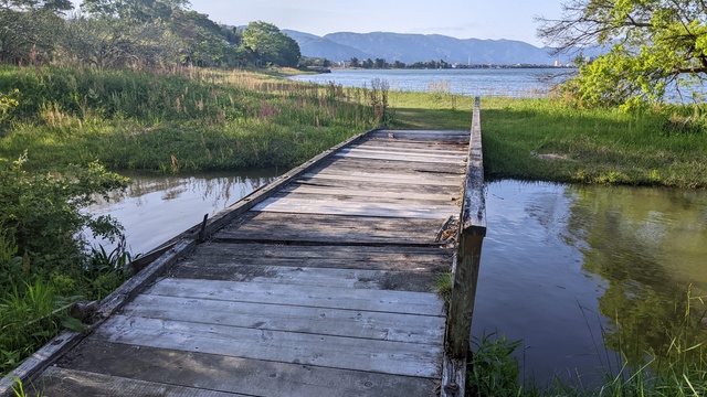 【滋賀県】六ツ矢崎浜オートキャンプ場（琵琶湖）／2023年初夏のバックパック自転車キャンプ