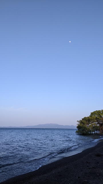 【滋賀県】六ツ矢崎浜オートキャンプ場（琵琶湖）／2023年初夏のバックパック自転車キャンプ