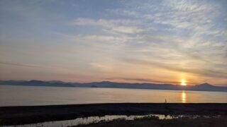 【滋賀県】六ツ矢崎浜オートキャンプ場（琵琶湖）／2023年初夏のバックパック自転車キャンプ〜後編〜