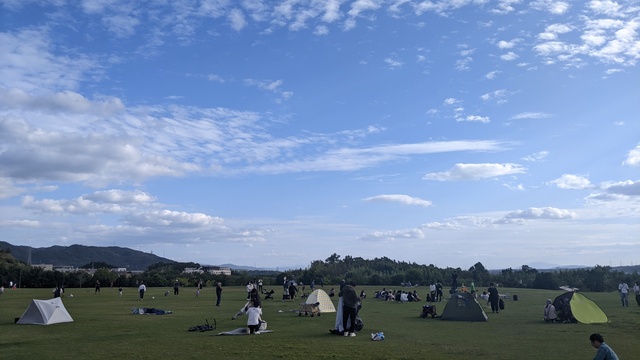【京都府】友愛の丘／2023年初秋の里山・食べ過ぎバックパック徒歩キャンプ