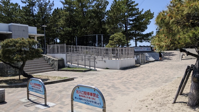 【兵庫県】林崎・松江海岸@明石市/2024年春の海バックパック徒歩キャンプ