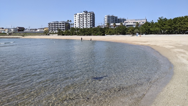 【兵庫県】林崎・松江海岸@明石市/2024年春の海バックパック徒歩キャンプ