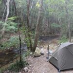 【兵庫県】KOBE川の音ベース／2025年梅雨直前の清流 バックパック徒歩キャンプ