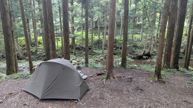 【奈良県】泉の森オートキャンプ場小広荘@天川村/2025年初秋バックパック徒歩キャンプ再起動