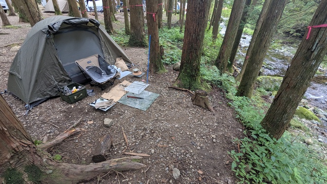 【奈良県】泉の森オートキャンプ場小広荘@天川村/2025年初秋バックパック徒歩キャンプ再起動