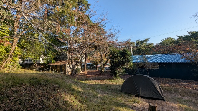 【奈良県】くろんど池自然公園@生駒山／2025年立冬バックパック徒歩キャンプ