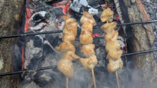 【大阪府】杜のテラス@能勢町/2026年初夏の串打ち焼き鳥バックパック徒歩キャンプ